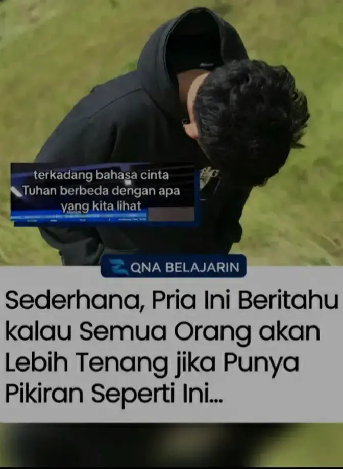 Jangan biarkan apa yang terlihat buruk hari ini merenggut ketenanganmu. Sesungguhnya, di balik setiap kehilangan, kesulitan, atau kerusakan, ada rencana-Nya yang jauh lebih baik, indah, dan merupakan tabungan kebaikan untuk masa depanmu. 