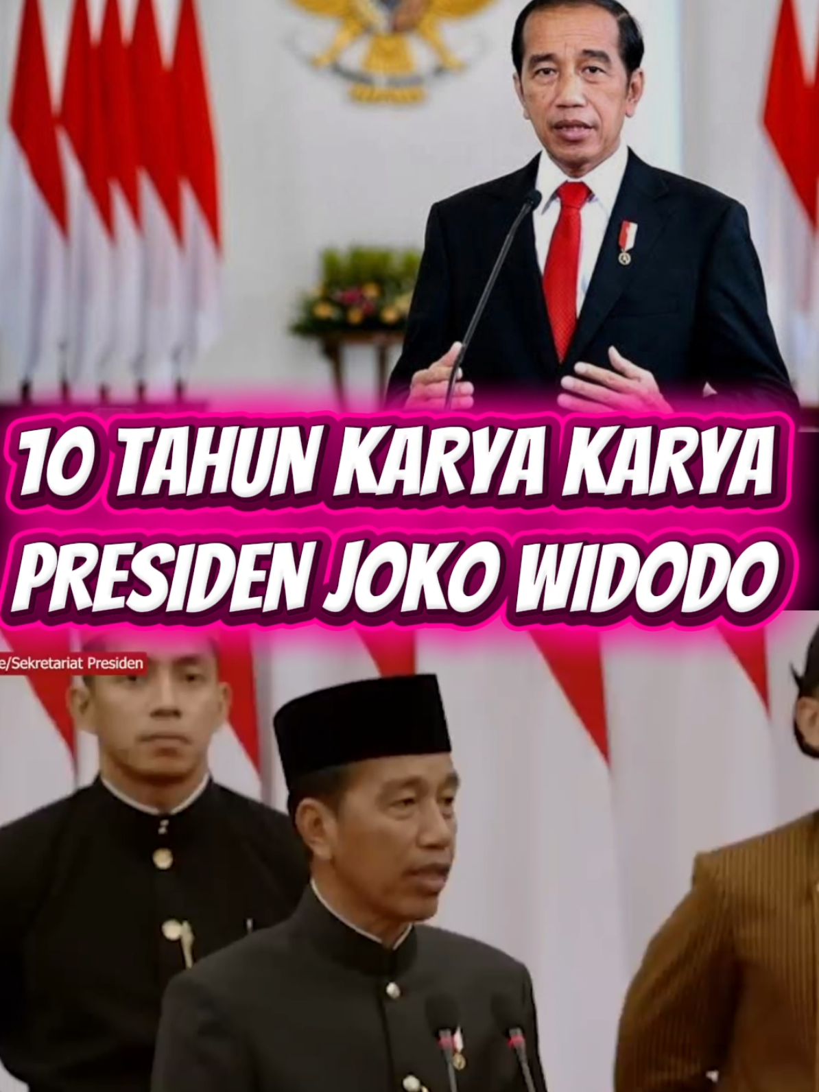Widodo meninggalkan jejak besar bagi Indonesia. Dari infrastruktur megah, dana desa, hingga hilirisasi industri—semua demi kemajuan dan kemandirian bangsa. Sebuah dekade kerja nyata untuk rakyat. 🇮🇩✨ Hashtag: #10TahunJokowi #KerjaNyata #IndonesiaMaju #DekadeJokowi #FYP