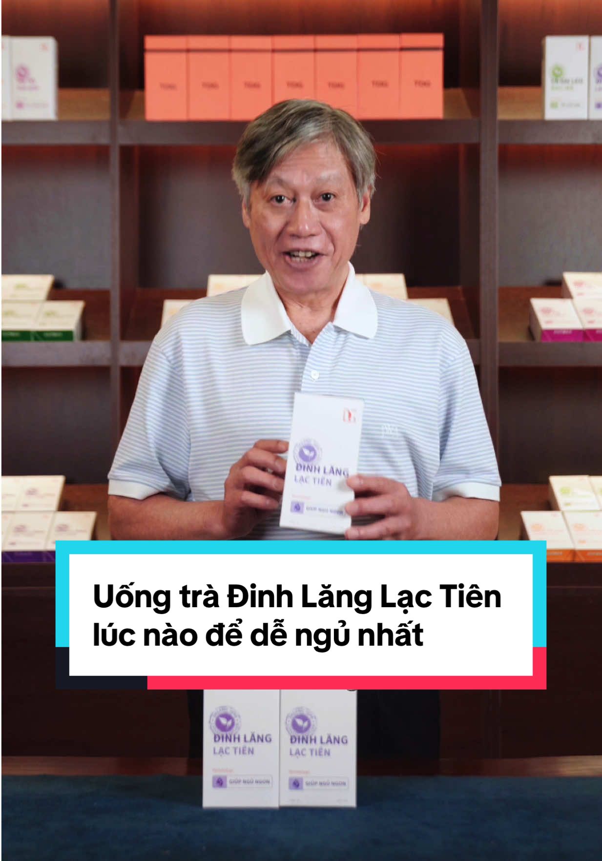 Uống trà Đinh Lăng Lạc Tiên lúc nào để dễ ngủ nhất #chulamtamdao #xuhuong #tra #tamdaoquan #LearnOnTikTok 