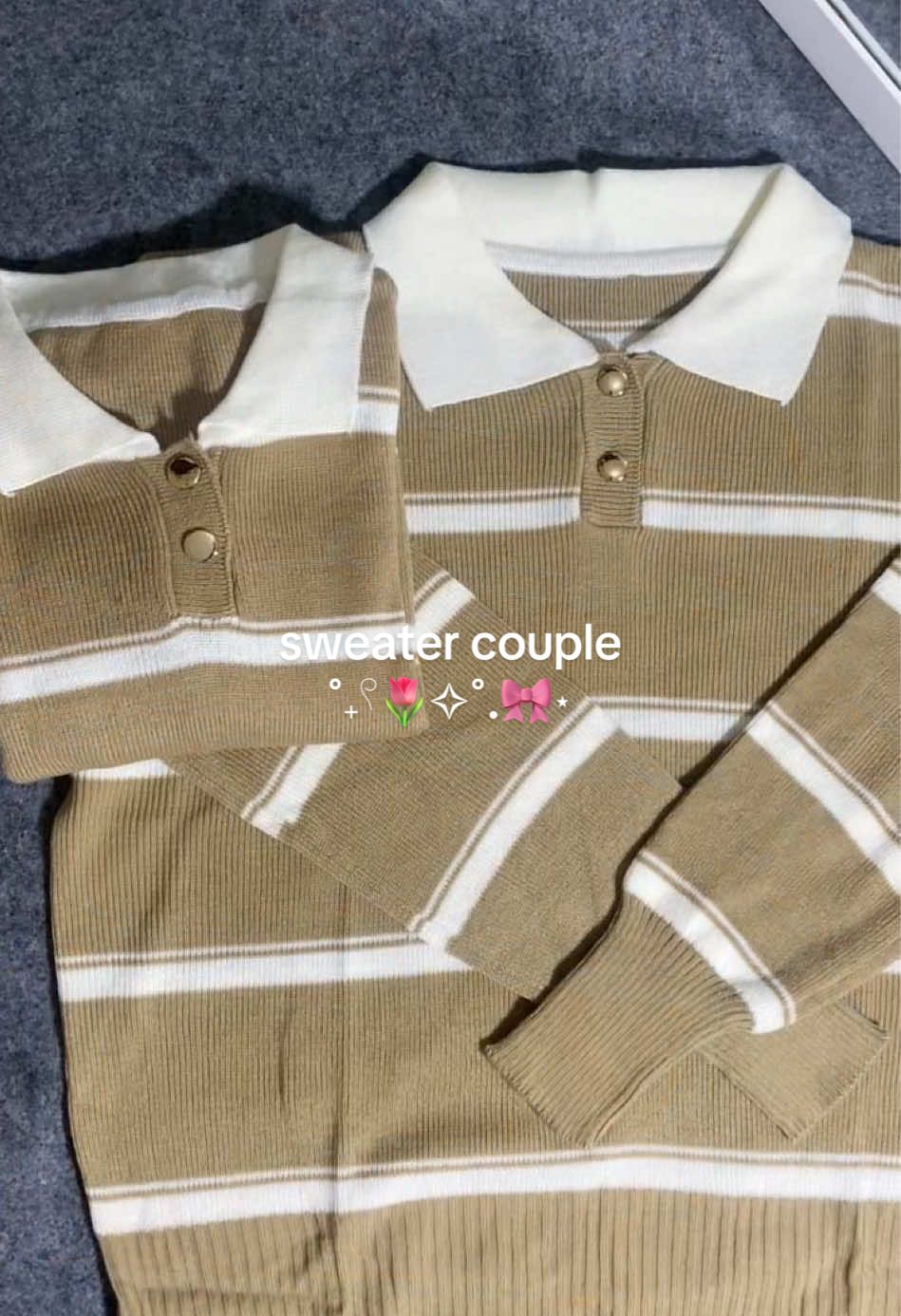 sweater couple anak dengan mom 😍 #bajucouple #coupleibuanak #couple #gardigan #fypシ゚ 