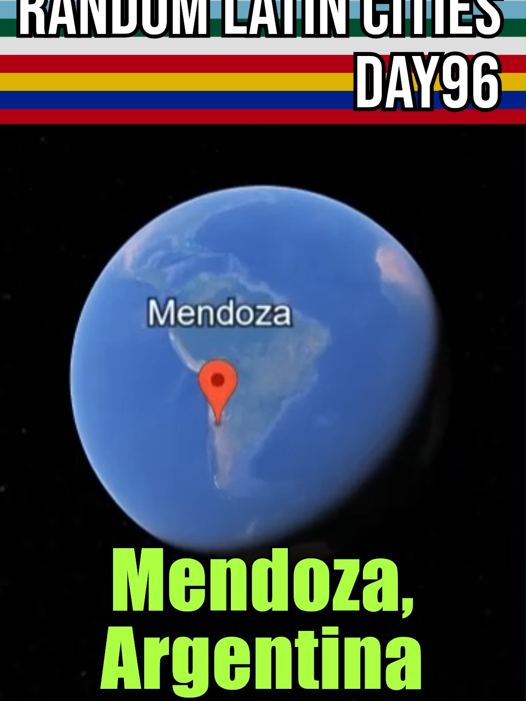 Tap Here!!👈 🌎Day96 Random Latin Towns: Mendoza, Argentina Population👥: 1,055,679 Rating: ★★★★☆ About this city🏙: Mendoza, officially the City of Mendoza, is the capital of the province of Mendoza in Argentina. The city is a frequent stopover for climbers on their way to Aconcagua (the highest mountain in the Western and Southern Hemispheres) and for adventure travelers interested in mountaineering, hiking, horse riding, rafting, and other sports. In the winter, skiers come to the city for easy access to the Andes. Two of the main industries of the Mendoza area are olive oil production and Argentine wine. The region around Greater Mendoza is the largest wine-producing area in South America. As such, Mendoza is one of the eleven Great Wine Capitals, and the city is an emerging enotourism destination and base for exploring the region's hundreds of wineries located along the Argentina Wine Route. Culture: Mendoza has several museums, including the Museo Cornelio Moyano, a natural history museum, and the Museo del Área Fundacional (Historical Regional Foundation Museum) on Pedro del Castillo Square. In 2008, National Geographic listed Mendoza as one of the top 10 historic destinations in the world. Wine Industry: The subject of elevation is of much interest to the wine world because with increased altitude, the intensity of the sunlight increases. The role of this increased light intensity is currently being investigated by Catena Zapata's research and development department headed up by Laura Catena, Alejandro Vigil and Fernando Buscema. 💬DM me to get your city posted!! Solicite la próxima ciudad en DM. 🤙Please Follow me to check new post Sígueme para ver la nueva publicación. #fyp #randomcity #randomsouthamerica #mendoza #argentina