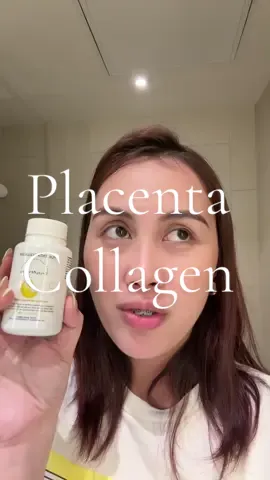 Replying to @yam I also take this mi #skincare #skincareroutine #placenta #collagen 