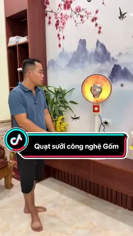 Quạt sưởi công nghệ Gốm #quatsuoigom #quatsuoi 