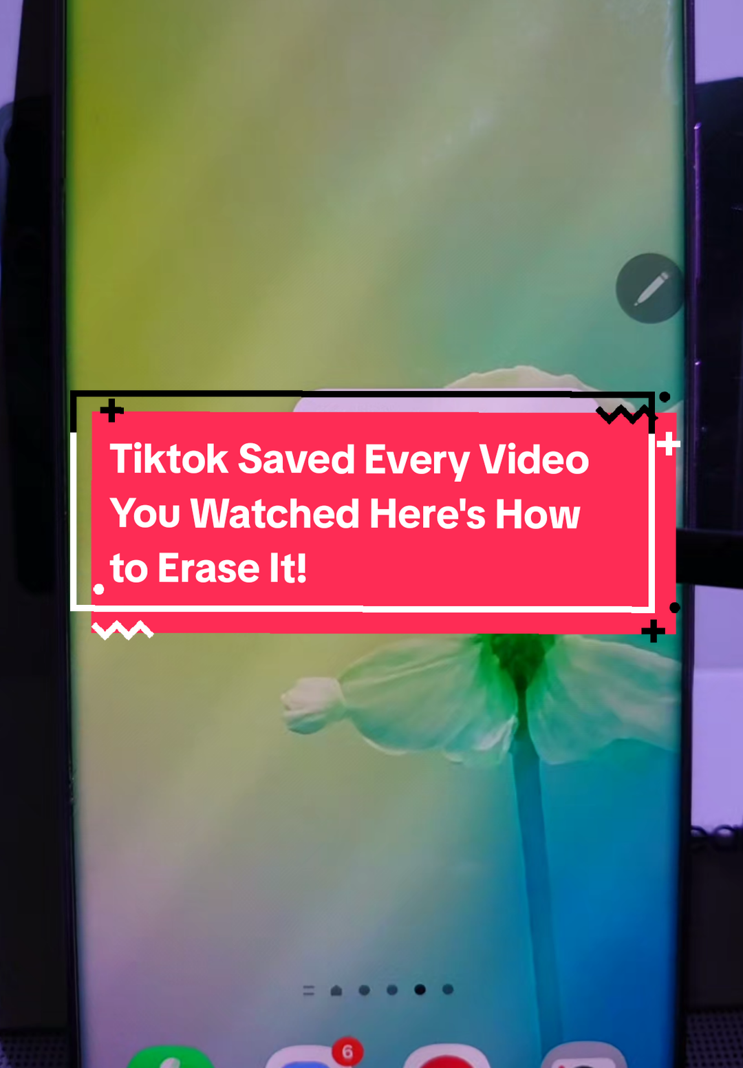 Tiktok Saved Every Video You Watched Here's How to Erase It! #tik_tok #storage #cleaning #android #tipsandtricks 