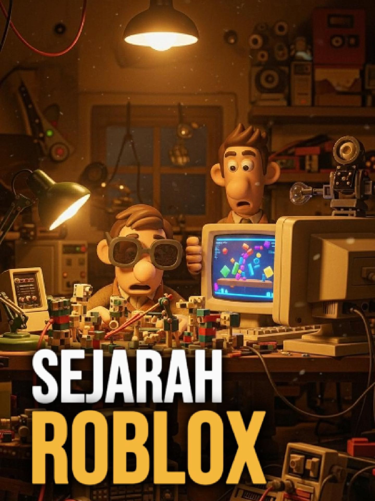 Pernah Kebayang Gak ? game kotak-kotak yang kamu mainin hari ini dulunya cuma proyek kecil bernama DynaBlocks? 😄 Dari eksperimen fisika sederhana, lahirlah dunia virtual tempat jutaan orang jadi kreator! #SejarahRoblox #AsalUsulRoblox #FaktaUnik #KebayangGak #CeritaEdukasi #FunFactIndonesia #FaktaMenarik #GameHistory #Metaverse #JuicyClayMotion