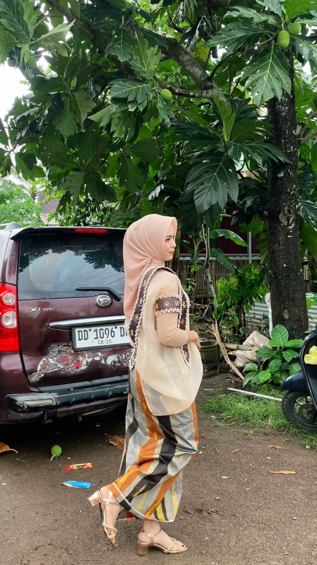 Simpn sini🤍 #fyp #foryou #bajubodo #bugis 