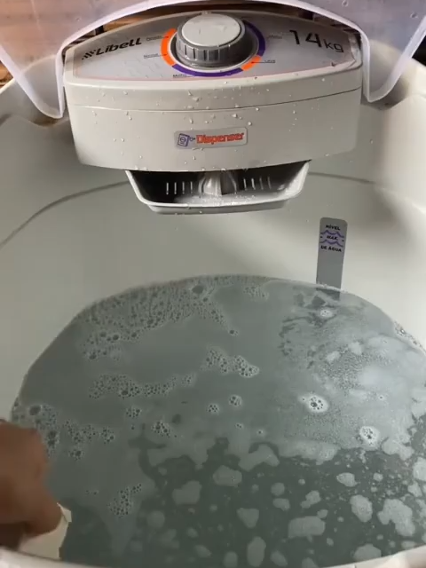 Lavadora tanquinho Libell 14kg Lavagem De Turbilhonamento Branca 127v