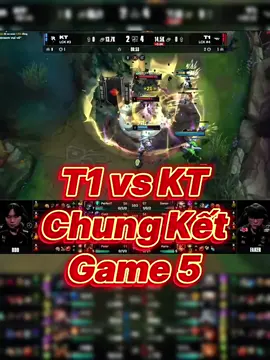 T1 vs KT Game 5 ⚔️ Chung kết CKTG #Worlds2025 #lolesports #cktg2025 #lolesports #zicoreup 
