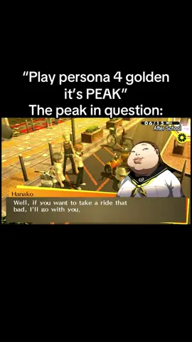 It’s peak and soon we’ll have persona 4 revival 🥹 #foryou #persona4golden #yosukehanamura #persona 