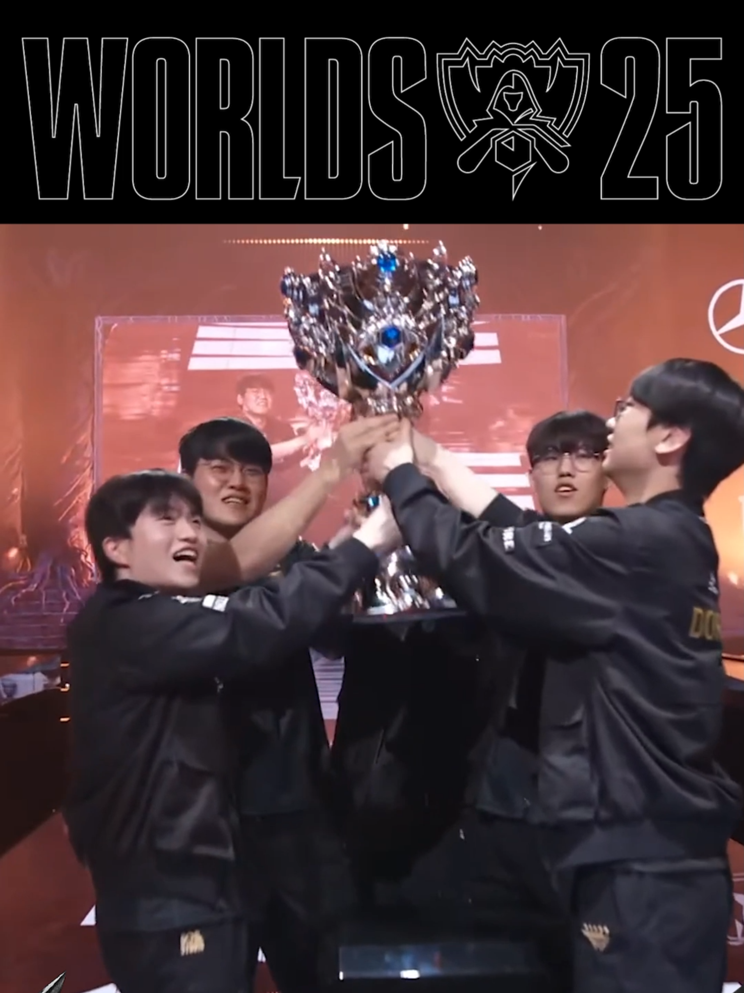 T1 World Champion 2025 ⭐⭐⭐⭐⭐⭐