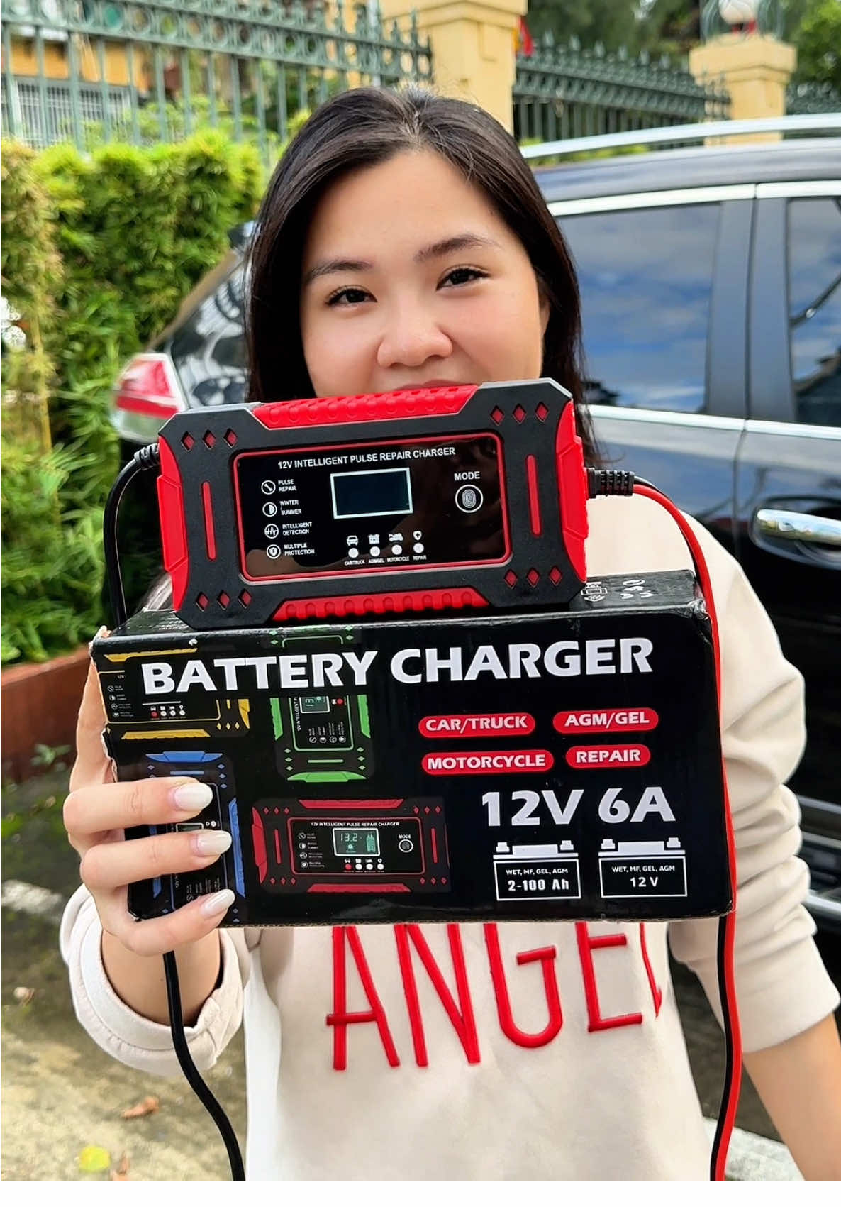 Sạc Bình Ắc Quy Ô Tô Xe Máy 12V. #sacacquy #sacbinhacquy #xuhuong #bongbuongbinh 