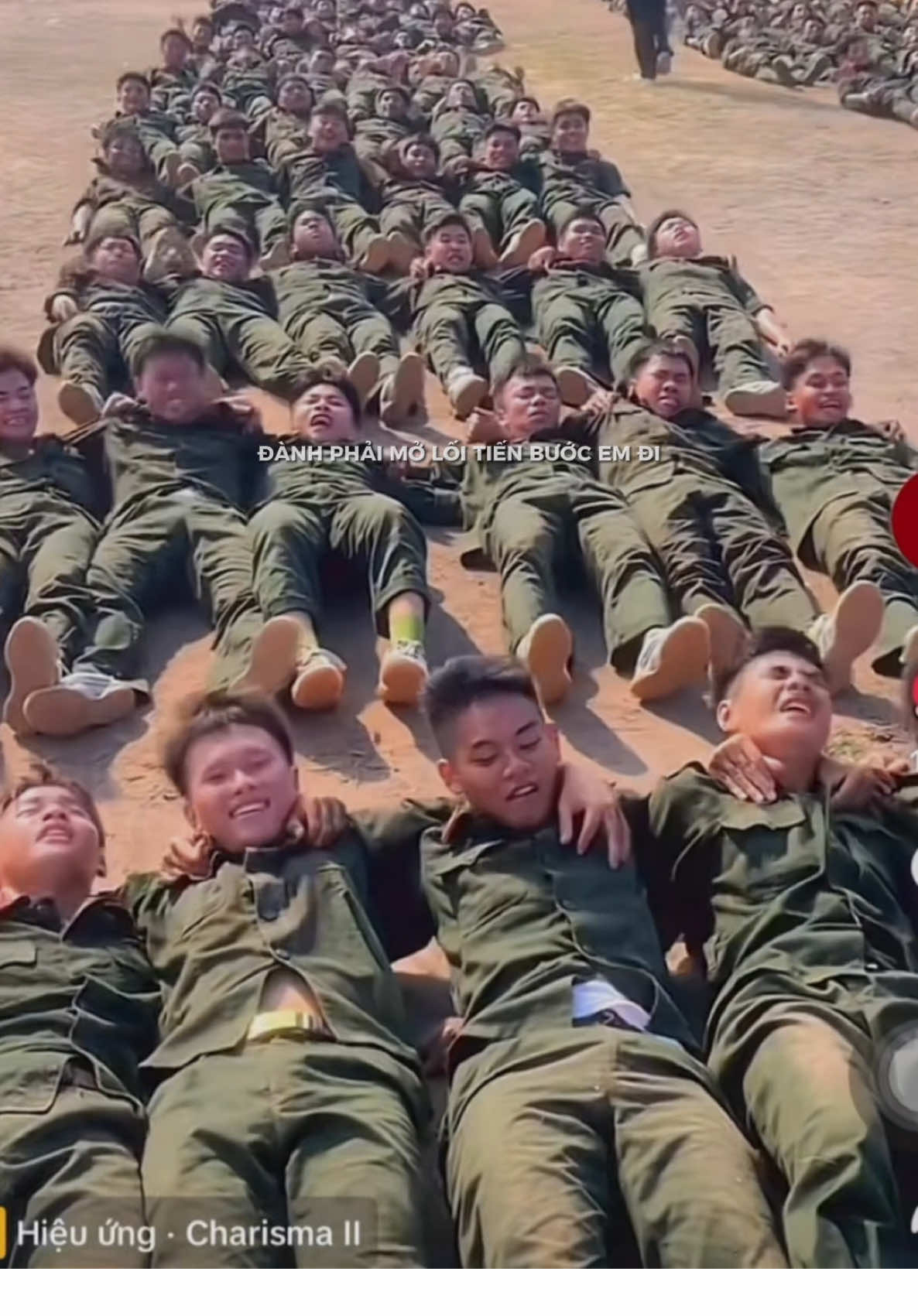 Demo trước cho các em K62, từ từ cảm nhận thanh xuân rực rỡ này nhé các em 😘😜#ko2 #nghiavucongan #nvqs 