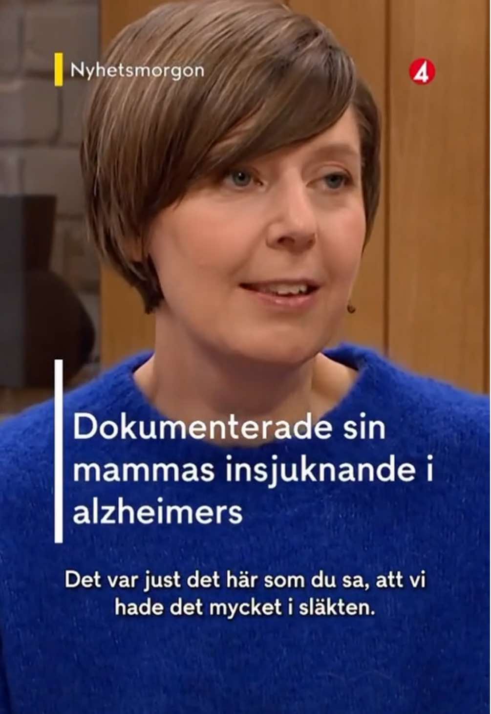 Det fanns flera fall av Alzheimers sjukdom i släkten. Karin var orolig för sin mamma så hon började anteckna små saker hon tyckte var symtom och spela in deras samtal. Och sen kom beskedet. Hör hur en dotter och mamma påverkas av en av vår tids värsta sjukdomar. #alzheimer #nyhetsmorgon 