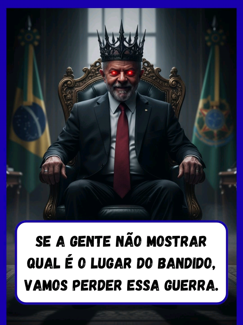 Precisamos mostrar onde é o lugar deles... #tarcisiocortes #tarcisiodefreitas #tarcisiodfsp @Tarcisiogdf 