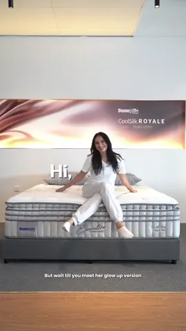 Your bed just got a major glow-up! Meet the new Dunlopillo CoolSilk Royale Collection! 🌟 The royal treatment isn’t just for holidays. Bring it home and turn your bedroom into a luxury suite every night. 👑 Sleep cleaner with the new Talasilver Wave Copperflex Latex, stay perfectly supported with dual-pocketed springs, and experience the luxurious cool embrace of CoolSilk fabric infused with Nano-G technology. It’s not just a mattress, it’s your throne of comfort. ✨ #Dunlopillo #DunlopilloMalaysia #CoolSilkRoyale #DunlopilloMY #RoyaleComfort #LuxurySleep #BedGoals