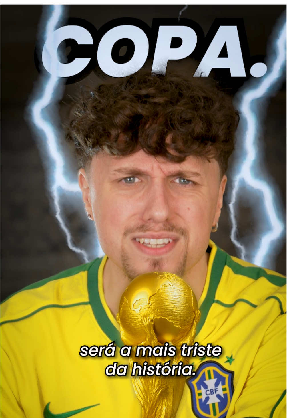 a COPA MAIS TRISTE da HISTÓRIA 😢 #copa #futebol 