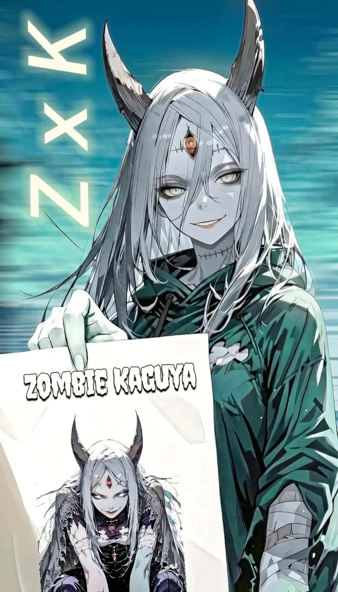 Pt2 Zombie Kaguya Otsutsuki 🧟‍♀️ #kaguya #narutoshippuden #kaguyaotsutsuki #fyp #wallpaper   Kaguya Otsutsuki! Kaguya Otsutsuki adalah karakter dari serial Naruto, bukan Chainsaw Man. Dia adalah salah satu antagonis utama dalam serial Naruto dan merupakan ibu dari Hagoromo Otsutsuki, yang dikenal sebagai Rikudo Sennin. Kaguya memiliki kemampuan yang sangat kuat dan merupakan salah satu karakter terkuat dalam serial Naruto. Dia memiliki kemampuan untuk mengendalikan dan memanipulasi dimensi, serta memiliki kekuatan yang luar biasa.