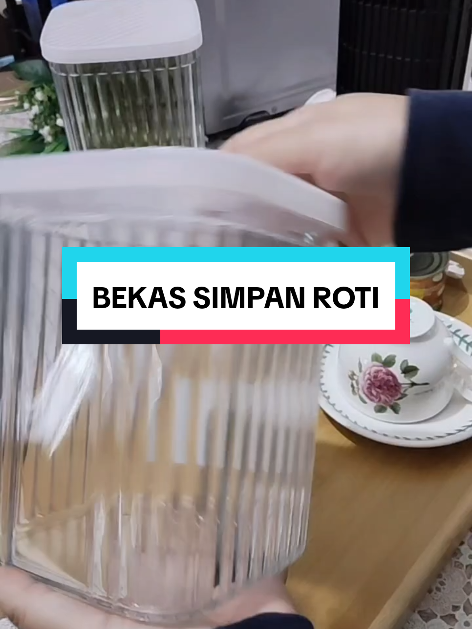 BEKAS SIMPAN ROTI #makmak#surirumah#roti#bekasplastik