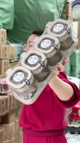 Bộ Hũ Đựng Gia Vị Trong Suốt Nắp Đậy Kín #hudunggiavi #hudunggiavikemmuong #hudunggiavihiwa #hudunggiavitrongsuot 
