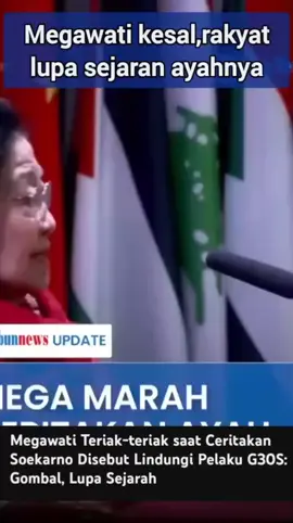 Megawati kesal dan marah terhadap tuduhan ayahnya untuk mengkudeta soeharto belum juga dihapus #politik #presiden
