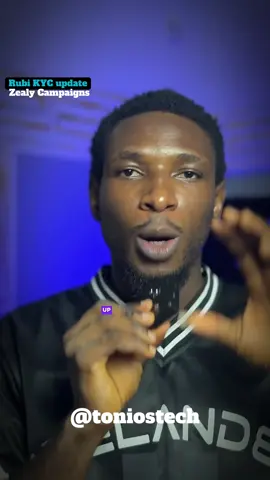 Rubi KYC x Zealy Campaign #toniostech #zealy #