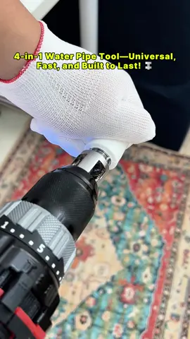 New 4-in-1 Universal Pipe Opener #PipeWrench #PlumbingTools #WaterPipeFix #HomeImprovement #UniversalTool #4in1Wrench #HandymanTools #TikTokMadeMeBuyIt #DIYPlumbing #FixItFast #TikTokShopBlackFriday #tiktokshopcybermonday 