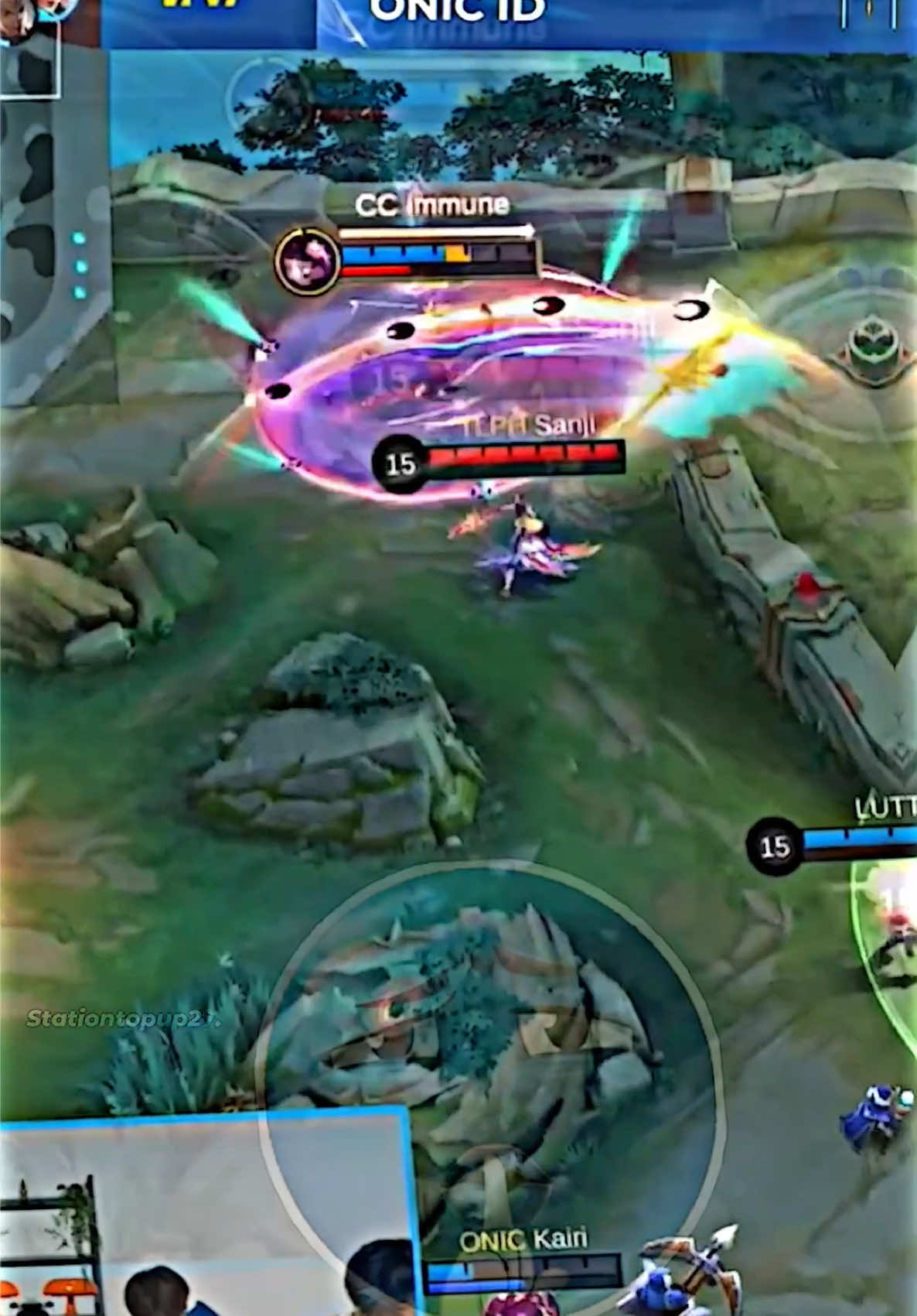 buseett reflek apaan tuh boyy😱☠️ #onickiboy #tlphsanji #onicesport #MLBB #fypツ  