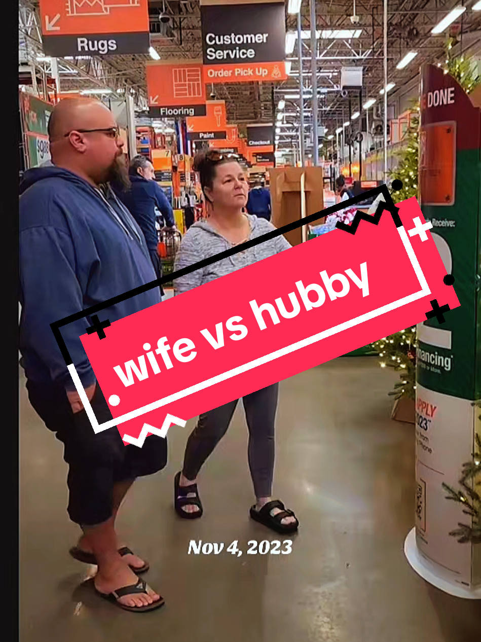 Christmas time shopping with the hubby #christmasdecor #wifeandhusband #funnycouple #fyp #funnyvideos 