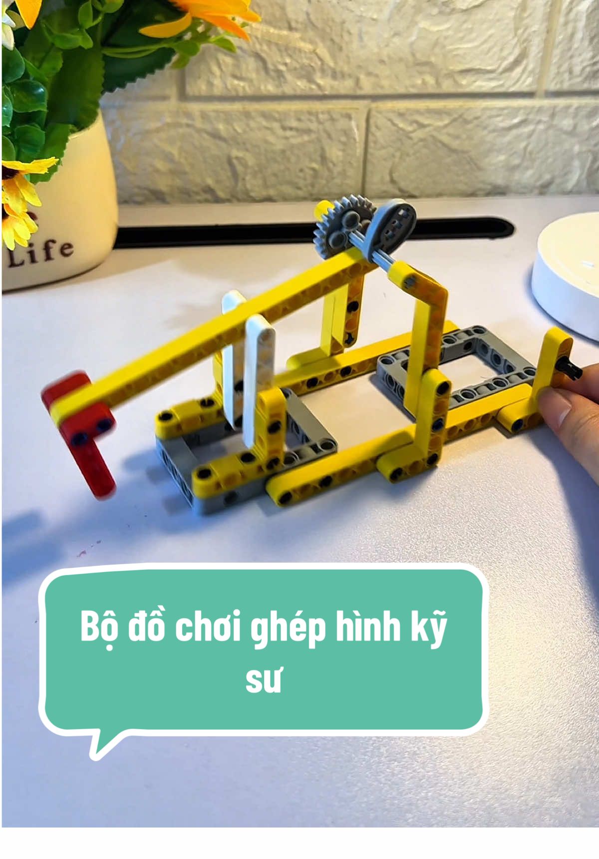 Bộ đồ chơi ghép hình kỹ sư 420 chi tiết cho bé thoả sức sáng tạo#suseashop #dochoithongminh #stem #lego #tisbrick 