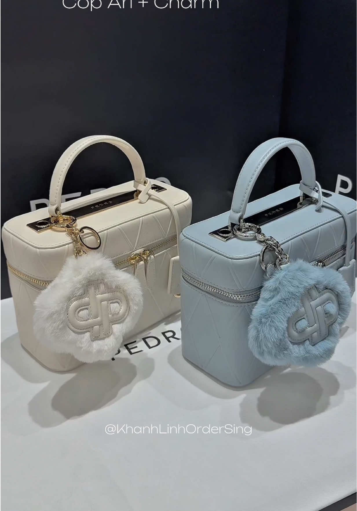 Unbox Cốp Ari - Charm Pedro - Charm ICON ✨🩵  #unboxtuipedro #pedro #ordersing #xuhuongtiktok #unboxing 