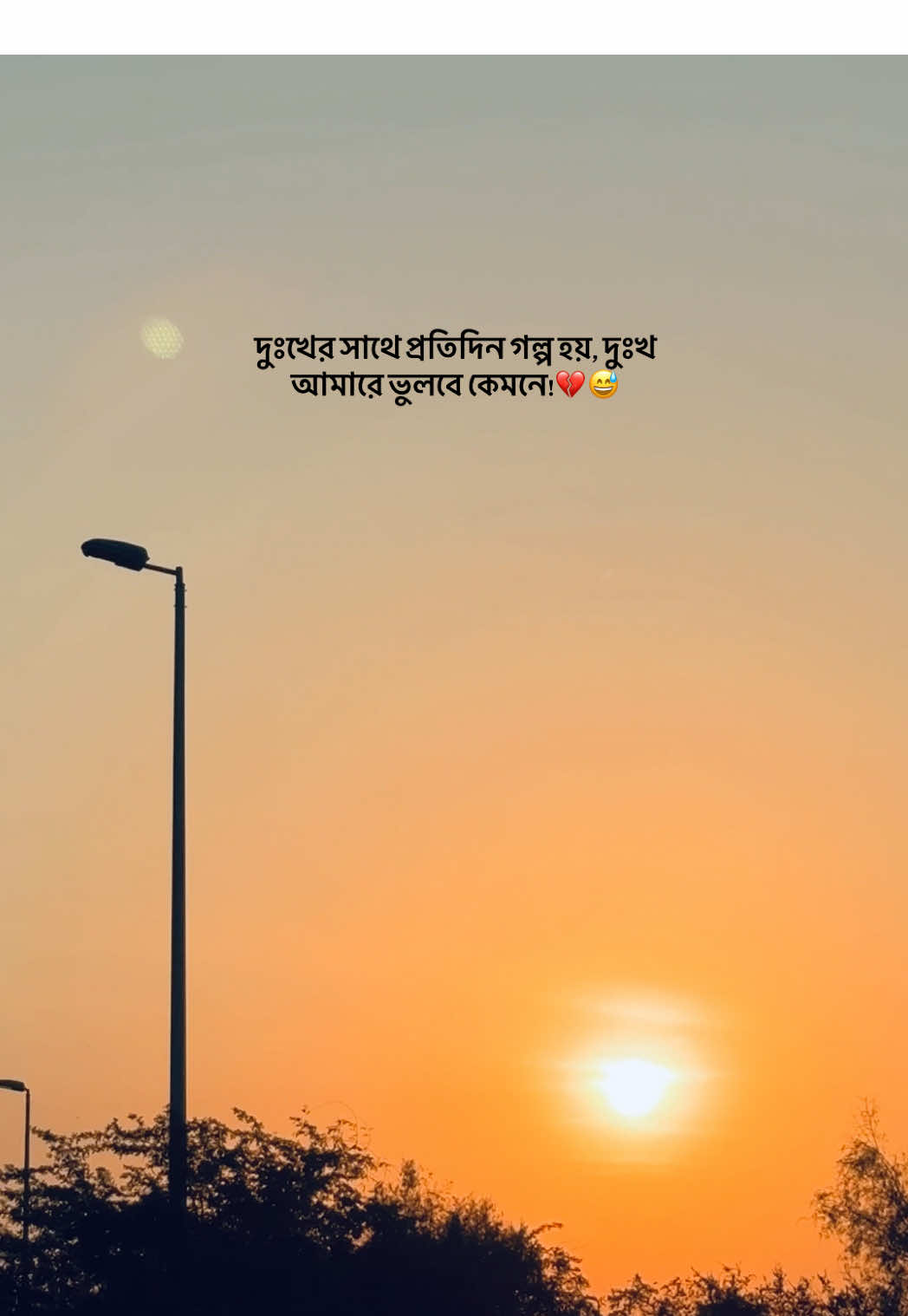 দুঃখের সাথে প্রতিদিন গল্প হয়, দুঃখ আমারে ভুলবে কেমনে!💔😅 ##foryou##fyp##sadcaptionvideo0##emotionalvideo#ক্যাপশন 