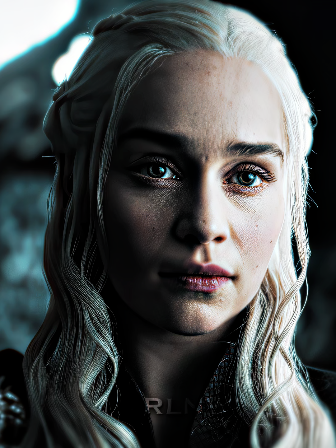 She let him quiet after she said that #daenerystargaryenedit #emiliaclarke #gameofthronesedit #khalessi #dragonqueen #motherofdragons #hbomax #drogon #aftereffects #viral