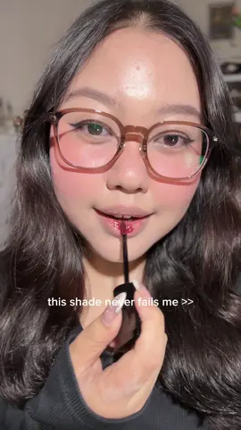 how this shade speaks to me: 🍒🥤❤️🧎🏻‍♀️🕷️ #liptint #lippies #liptintviral 