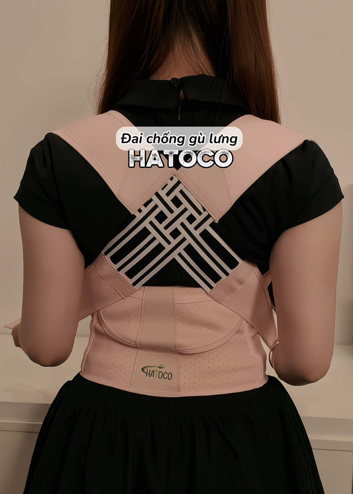 Giải ph.áp chống gù lưng cho những ai ngồi học tập, làm việc 💻📚nhiều nè #daichonggu #hatoco #daichonggulung #caithiendang #lamdep