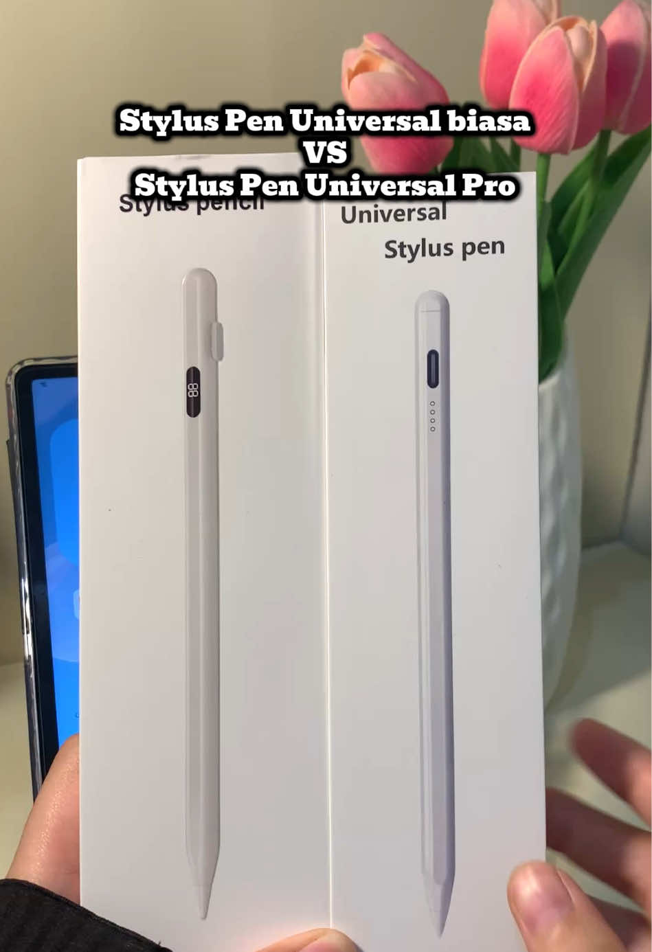 Untuk review pemakaiannya cek vtku yang lain yaa🩷 #styluspen #styluspenuniversal #promoguncang1111 