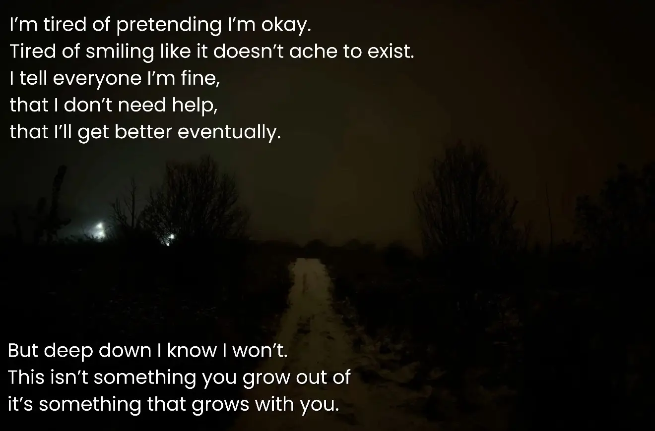 #darkpoetry #poem #slideshow #poetrytok #tired 