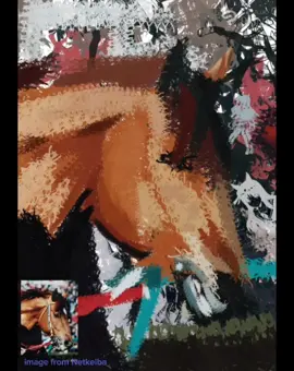 Grass Wonnder painted with Grass Wonder, prob gonna start with the horses first from now on #grasswonder #umamusume #umamusumeprettyderby #specialweek #elcondorpasa 