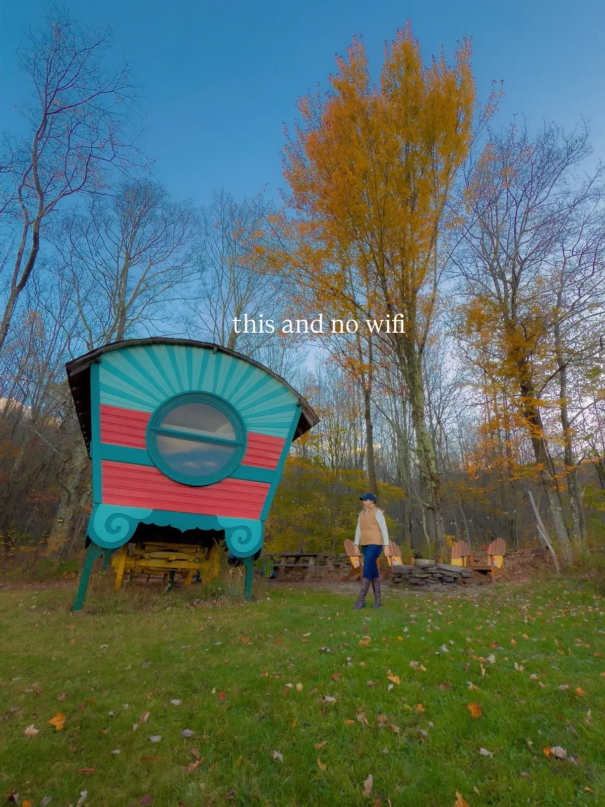 Just me & my tripod against the world. #catskills #upstateny #solotravel 