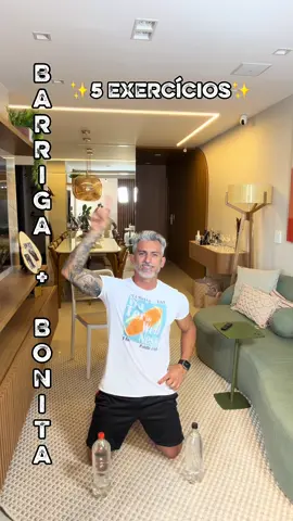 Barriga mais bonita. Abdômen e core.  #vidaativa #barrigabonita #mulheres40+ #treinoemcasa