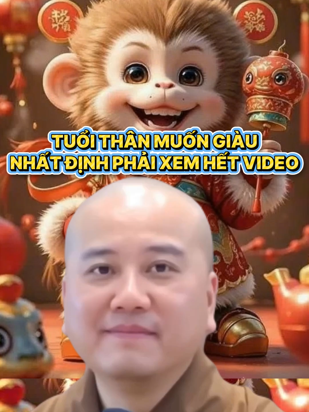 Tuổi Thân đón nhận tài lộc nhé #thayphaphoa #phaphoatuvien #phatphapnhiemmau #tamlinh #phongthuy #labode12congiap #tuoithan