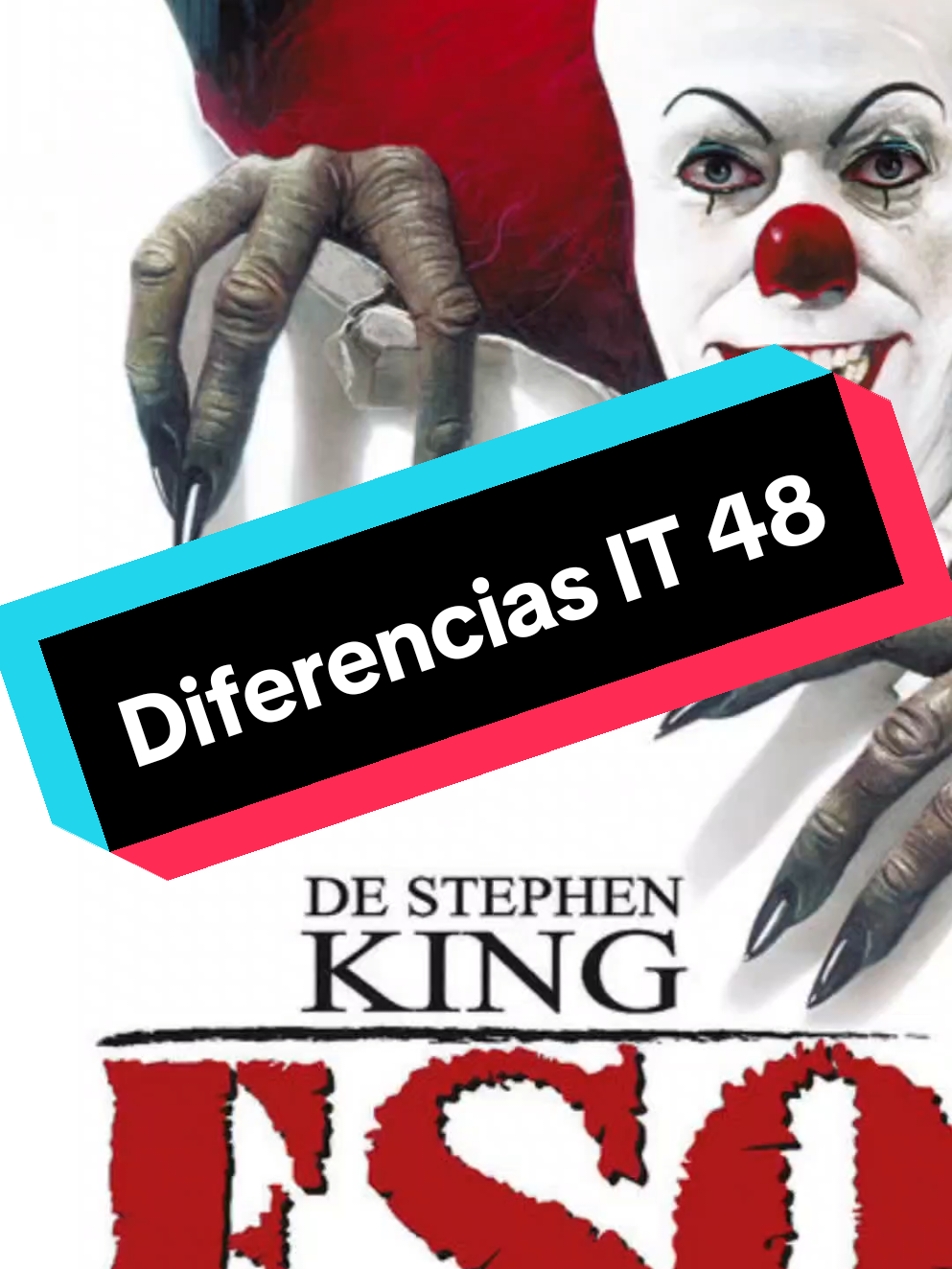 Diferencias entre el libro y la película de IT - Amor y Deseo . . . . . . . #libro #it  #eso #amor  #stephenking 