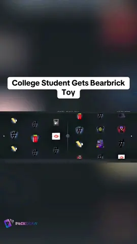 College Student Gets Bearbrick Toy