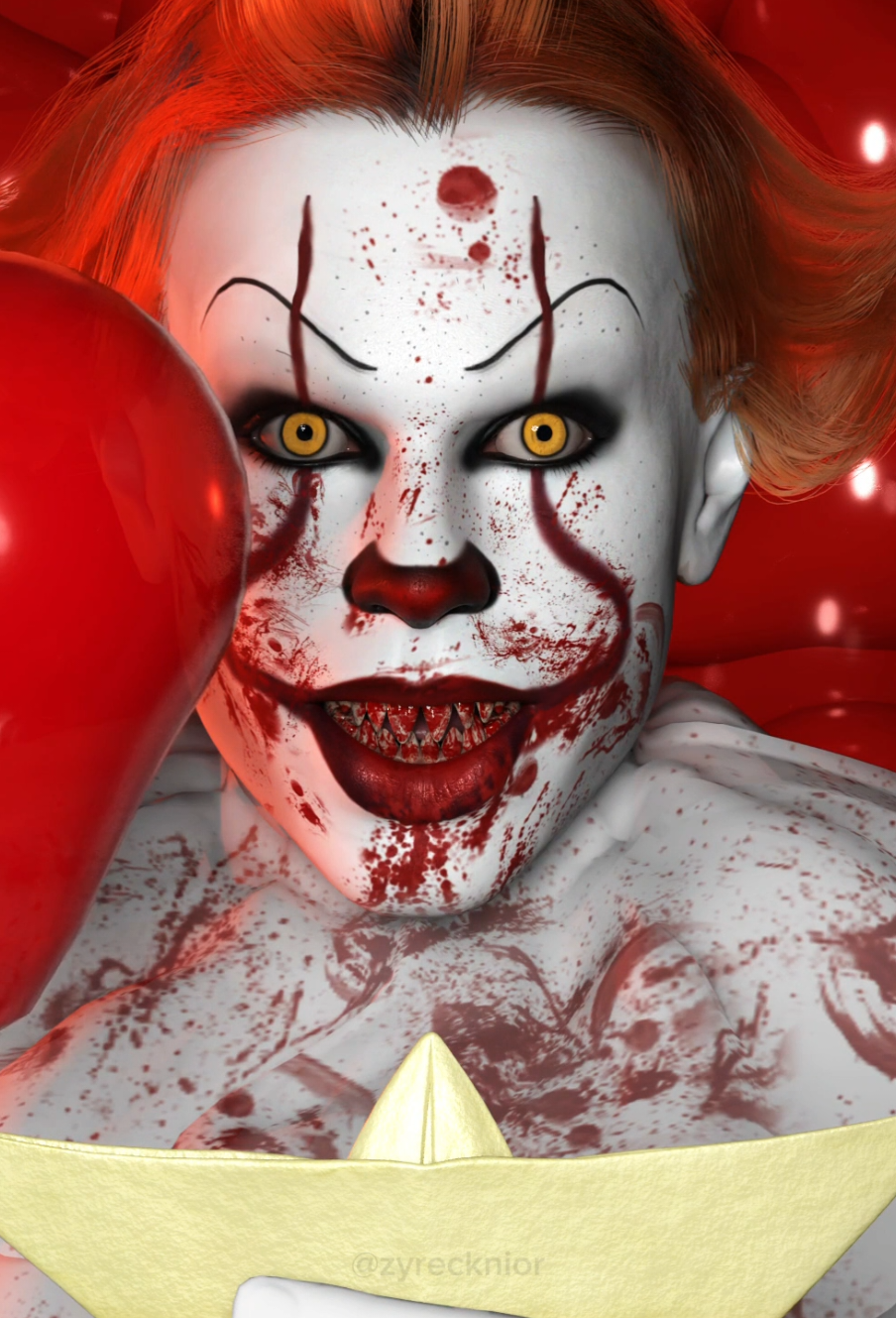 @L I S A 💋 sua trend virou  inspiração para minha animação 3D 📢🚨 Animado e Renderizado no Blender3D  #makeup 