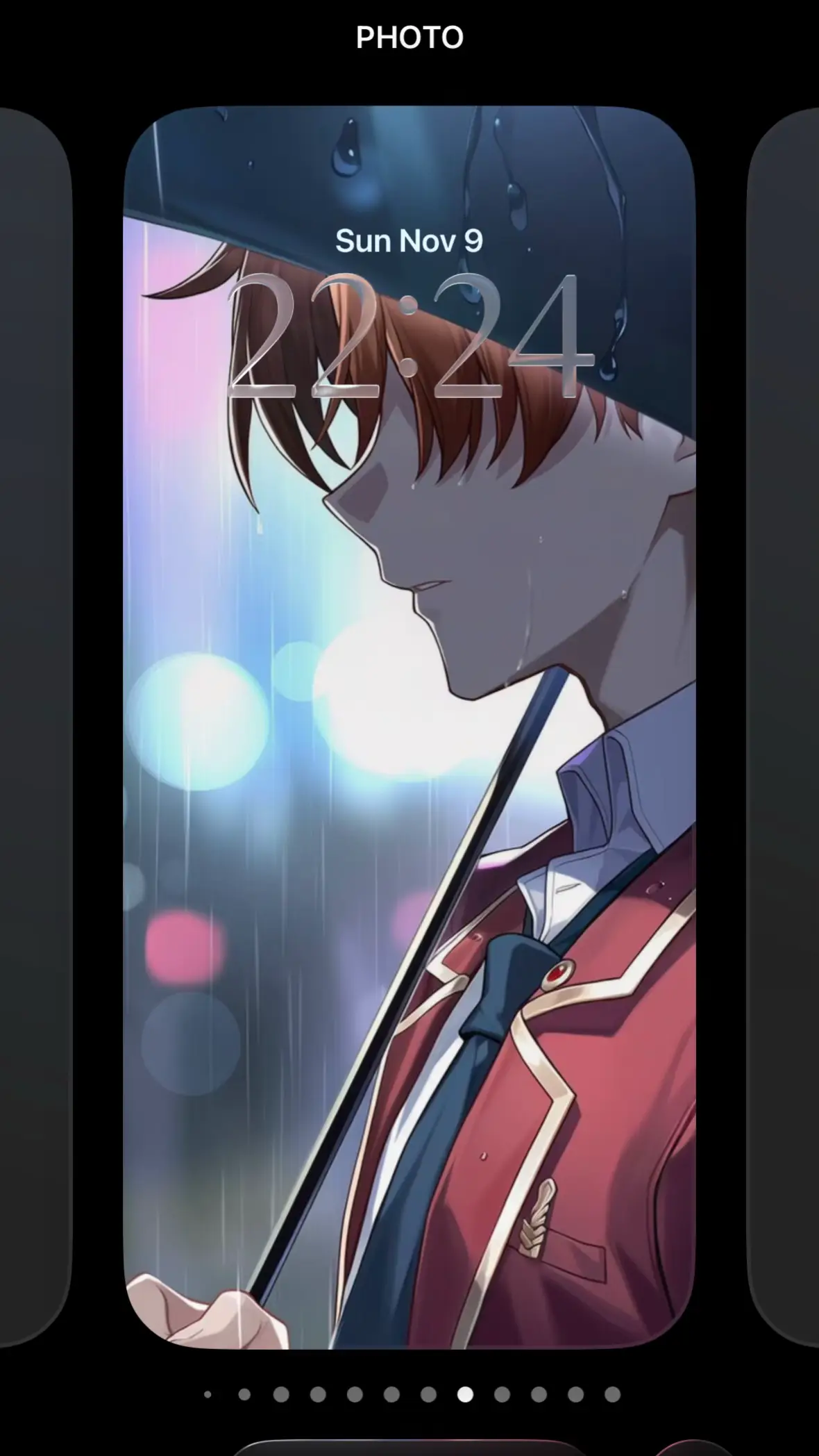 Kiyotaka is a tall and lean young man with brown hair, brown eyes, and a fair complexion. He is usually seen wearing a standard school uniform. Outside of school, he wears a white hoodie covering a green shirt with an orange stripe along with brown pants. He is also seen wearing a blue vest over a white shirt and brown pants. He has grown taller since his first arrival at the school. He is considered to be very handsome, as was mentioned in the light novels, by Kikyō Kushida, that he ranked 5th in ikemen amongst the first-year boys. This is somewhat confirmed as he has attracted the attention of many girls in his class, some of whom are even very popular.Kei, before she officially started dating him, said he is considered to be in the top 10 of the hottest boys in the entire school. Satō finds him hotter than even Yōsuke Hirata despite being rejected by Kiyotaka. He also has an incredibly well-built body, which was pointed out by Suzune Horikita at the swimming pool. She noticed the immense muscular structure of his body and his arms, particularly his lower arms, and questioned if he did sports, to which he adamantly denied. The reason for this is most likely due to the extensive training he went through as a child in the White Room.Most of the time, he is shown to express a lackadaisical and idle look, which gives off an unconcerned attitude. This can be interpreted as indifference or a relatively passive demeanor to his peers. It is shown in a flashback, that even as a child he possessed a similar unmoving expression that he would keep until adolescence.Many see him as someone who is devoid of emotions as he has never once cried or smiled in their presence calling him abnormal. In contrast to the anime, the light novel depicts (to an extent) Kiyotaka with more dynamic facial expressions. #classoftheelite #anime #wallpapers #ayanokoji #ios26