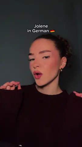 Jolene in German 🇩🇪 #jolene #singing 