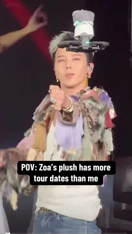 Even Zoa plush has attended more show ms than me 🤣🤣🤣 #gdragon #gd #kwonjiyong #gdragoneurope #지용 #GDRAGON2025 #gdragonbigbang #gdragon지드래곤 #gdragonedit #gdragon_übermensch #gdragonzoa #zoa 