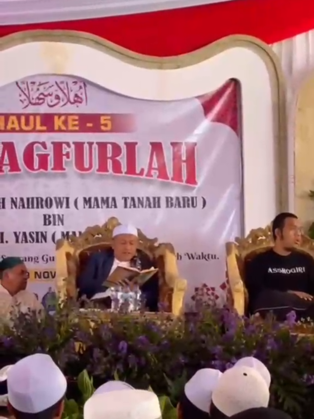 MasyaAllah Luar Biasa ✨ Haul Ke -5 Almagfurlah * R.KH. ABDULLOH NACHROWI *                (MAMA SEPUH)                          BIN  * R.KH. YASIN *(MAMA YASIN)🤲       #masyaallahtabarakkallah #fyp 