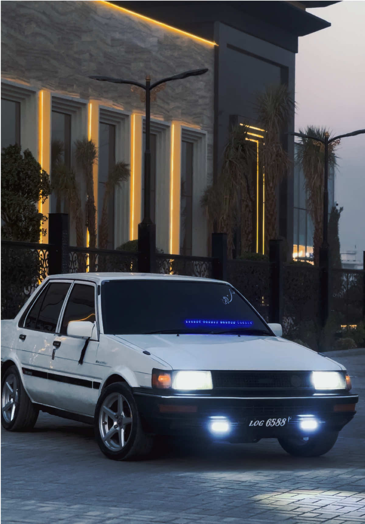 Meri dill Mubarak ho 🥹🤍✨✈️ #86corolla #pakistan #modified86🇬🇧 #oldshool #standwithkashmire 