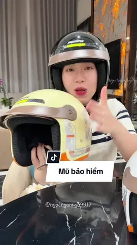 Trả lời @Hùng Hà2023 Bác tham khảo ở trong giỏ hàng màu vàng giúp em nhé #mubaohiem #mubaohiemnuadau #mubaohiemmasontex #mubaohiemthoitrang #ngocngannga 