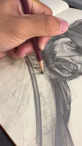 How I draw Arthur Morgan  Sorry I’m reposting again  #art #artist #sketch #sketches #sketching    